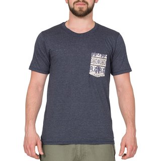 Ethno T-Shirt Elephant blau L