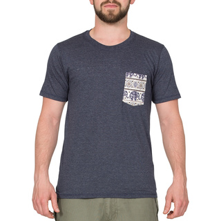 Ethno T-Shirt Elephant blau XL