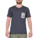 Ethno T-Shirt "Elephant" blau XL