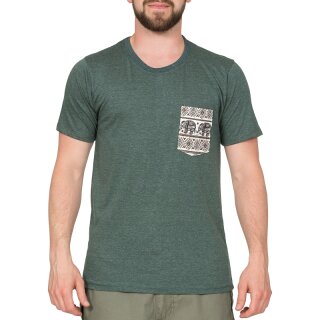 Ethno T-Shirt Elephant grn L