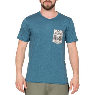 Ethno T-Shirt Elephant petrol L