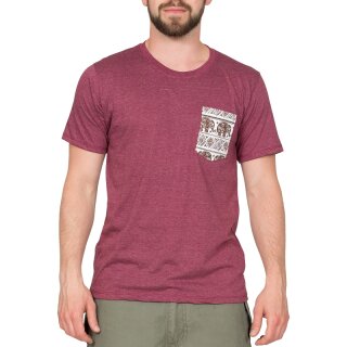 Ethno T-Shirt "Elephant" rot L