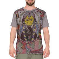 T-Shirt Ganesha grau L
