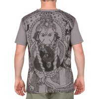T-Shirt "Ganesha" grau M