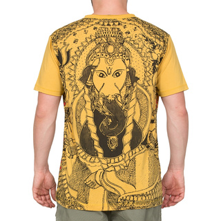 T-Shirt Ganesha gelb L