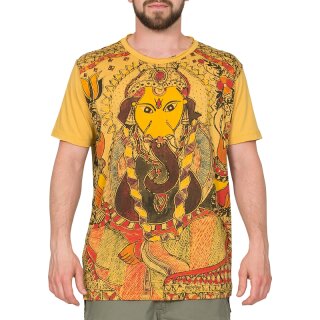 T-Shirt "Ganesha" gelb M