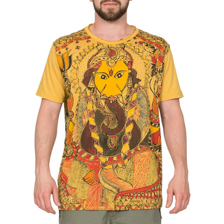 T-Shirt Ganesha gelb M