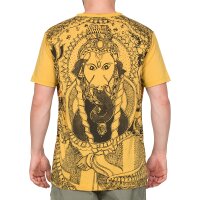 T-Shirt "Ganesha" gelb M