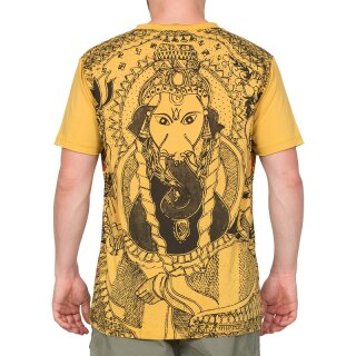 T-Shirt Ganesha gelb XL
