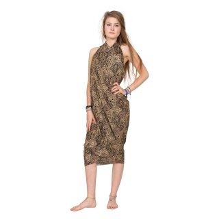 Sarong Maori aus Viskose