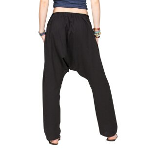 Pumphose Round Pockets schwarz