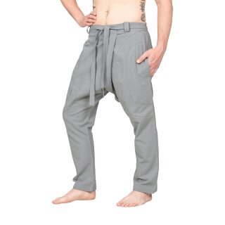 Pumphose Round Pockets grau