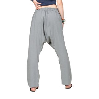 Pumphose Round Pockets grau