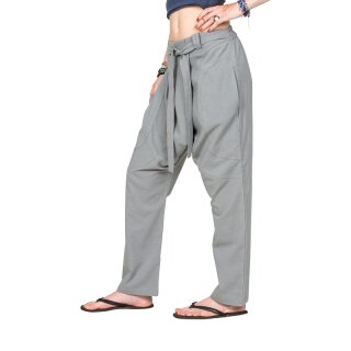 Pumphose Round Pockets grau