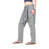 Pumphose "Round Pockets" grau