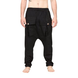 Pumphose Front Cargo schwarz