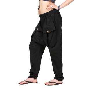 Pumphose Front Cargo schwarz