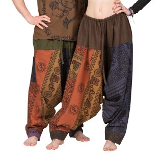 Patchwork Aladinhose Sudarshan Chakra