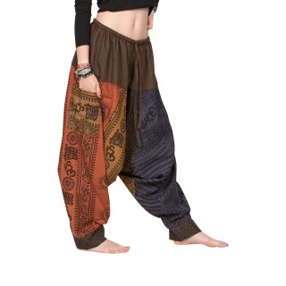 Patchwork Aladinhose Sudarshan Chakra