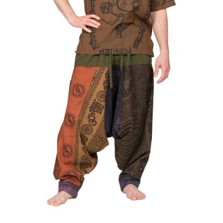 Patchwork Aladinhose Sudarshan Chakra