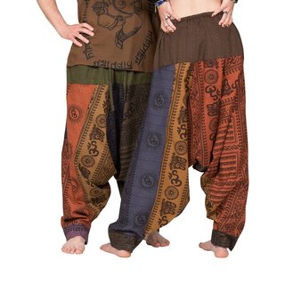 Patchwork Aladinhose Sudarshan Chakra