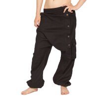 Pumphose "Five Buttons" schwarz XXL