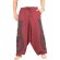 Goa Aladinhose "Blume des Lebens" rot/braun L/XL